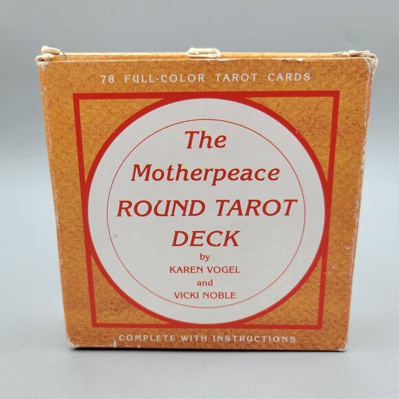 Motherpeace Round Tarot Deck Color Cards Instructions Meditation Divination Tool - Picture 1 of 8